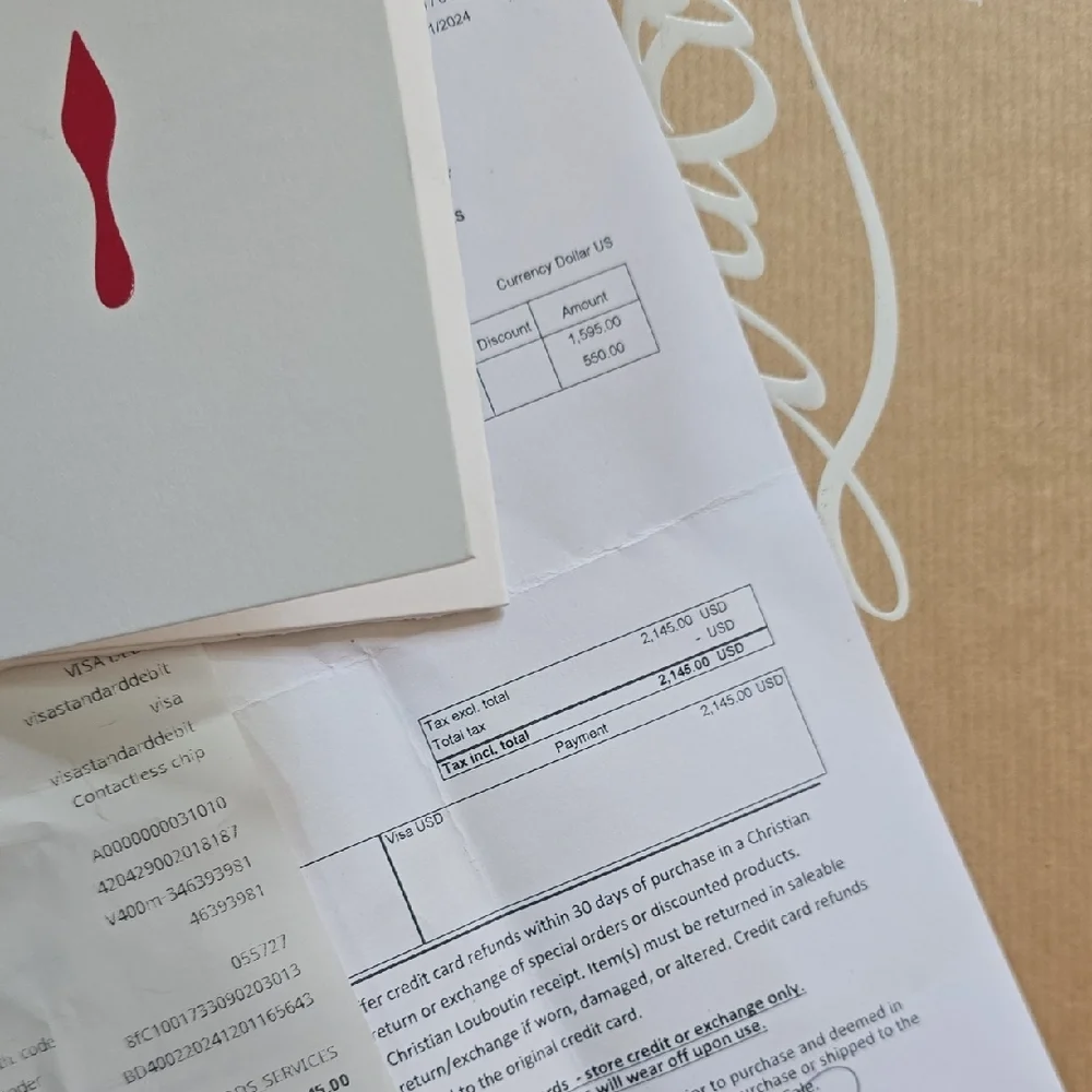 Christian Louboutin Black Combat Boots with Silver Accents - Picture 11 of 11